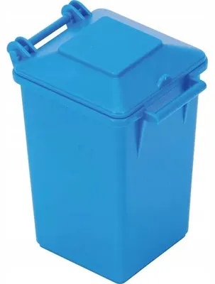 Produktbild von Bruder Müllcontainer blau 42640 Spielzeugfahrzeug Maßstab 1:16