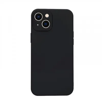 Produktbild von Liquid Silikon Hülle Für Smartphones - Farbe: Schwarz - Modellkompatibilität: Für iPhone 13