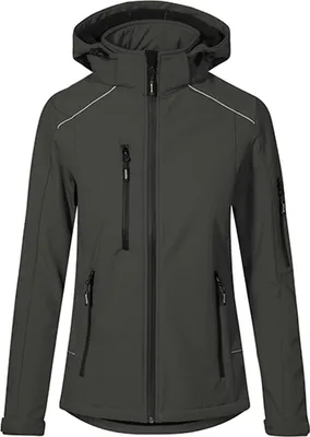 Immagine prodotto di Promodoro 7865 | Giacca Softshell calda da donna impermeabile e antivento - Colore: Charcoal (Solid) - Taglia: L