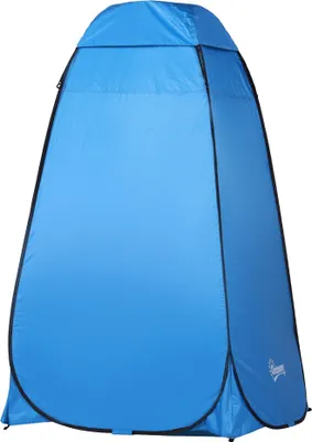 Produktbild von SUGIFT Pop-up Duschzelt, Umkleidezelt Toilettenzelt Wurfzelt, Sichtschutz Camping, Himmelblau | 120 x 120 x 190 cm | 1,5 kg | mit Tragetasche