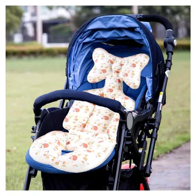 Produktbild von Autositzkissen für Babys | Autositzeinlage für Neugeborene – Kopfstütze und Körperkissen für Kinderwagen