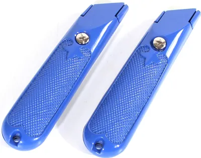 Produktbild von 2 x Teppichmesser Cuttermesser aus Zinkguss…