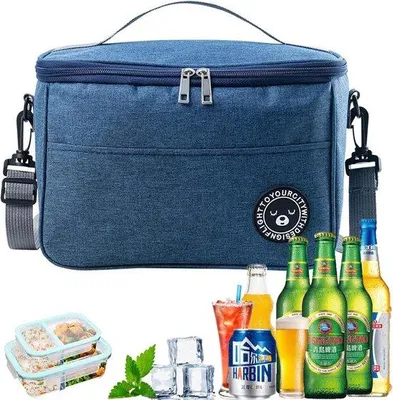 Immagine prodotto di Borsa termica pieghevole, borsa della spesa, picnic, contenitore termico, 12 L
