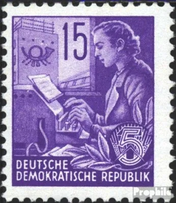 Produktbild von Briefmarken DDR 1953 Mi 368 postfrisch Fünfjahresplan (I)