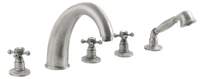Produktbild von Sapho ANTEA 5-Loch - Wannenarmatur, poliertes Nickel