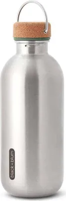 Produktbild von Stahlflasche mit Korken, oliv / Black+Blum