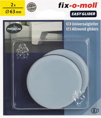 Produktbild von Universal-Gleiter Easyglider fix-o-moll rund 63 mm