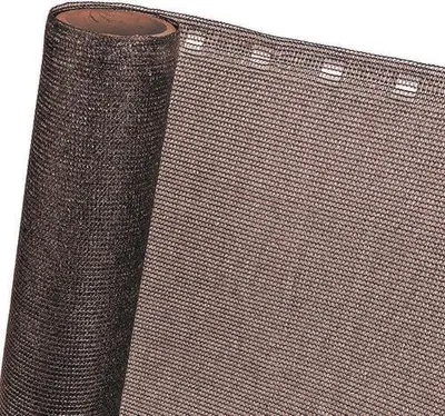Produktbild von Zaunblende in verschiedenen Farben – Sichtschutz für Garten & Balkon – 0,9 m / braun
