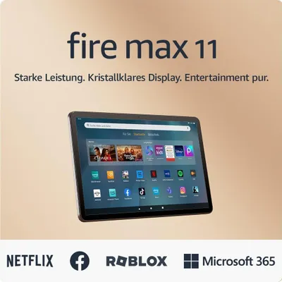 Produktbild von Amazon Fire Max 11 4GB RAM 64GB intern 2000x1200