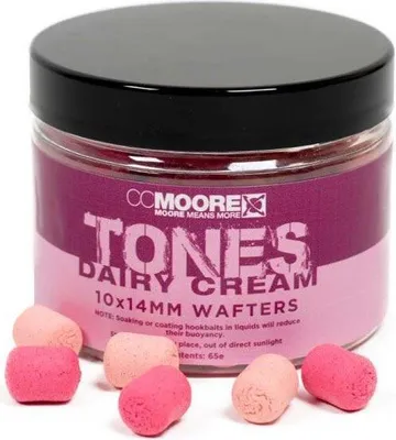 Produktbild von CC Moore Dairy Cream Tones Dumbell Wafters 10X14mm - 56g Boilies