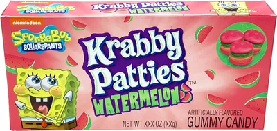 Produktbild von Spongebob Squarepants Krabby Patties Watermelon (12 x 72g)