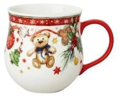 Obrázok produktu pre Vianočný hrnček – Teddybr – hrnček s uškom