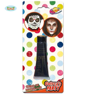 Obrázek produktu pro Scary make-up doplněk Halloween 2026 černá