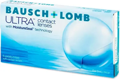 Zdjęcie produktu dla Ultra 6 szt. Soczewki miesięczne Bausch & Lomb. Moc: -0,75