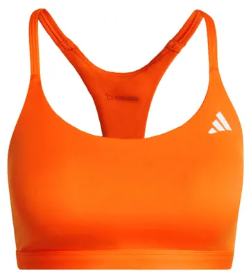 Productafbeelding van Adidas dames sportbeha Optime Essentials, lichte ondersteuning, kleur: puur oranje, maat: XS
