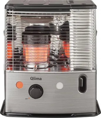 Immagine prodotto di Qlima R 7227 S TC-2 Stufa a petrolio con stoppino -  45-95 m³ - 4,2 L - Con protezione antiribaltamento - Pompa del carburante inclusa - Nero - Riscaldatore a petrolio | Riscaldatore radiante
