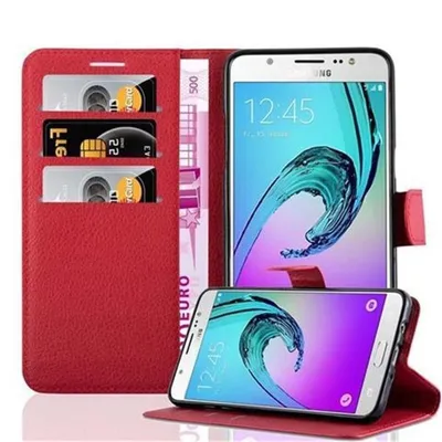 Produktbild von Cadorabo DE-107679, Samsung, Samsung Galaxy J7 2016, Rot