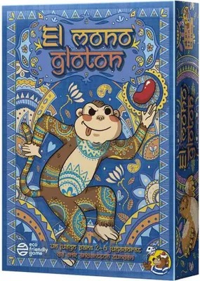 Image de Asmodee El Mono Glotón Jeu de société Multicolore Multicolore One Size