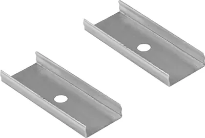 Produktbild von A20 LED Aluprofil Schwarz Eckprofil 30° 2x Halter metall