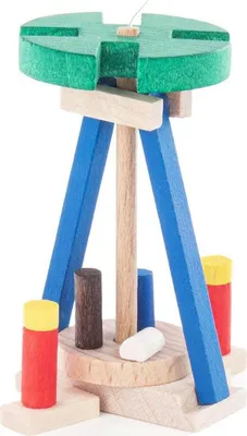 Produktbild von Zündholzschachtel Weihnachtspyramide BxHxT 5,5x3,5x1,5cm NEU