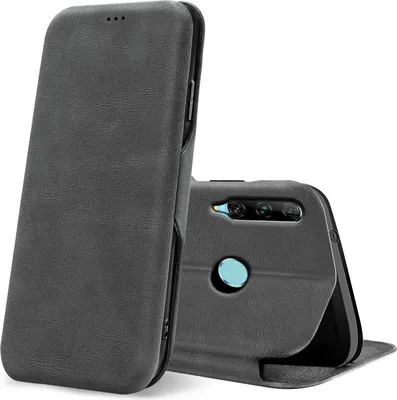 Produktbild von Shell Flip Case für Huawei P Smart+ 2019 Hülle Book Cover Handy Tasche mit Kartenfach Premium Schutzhülle