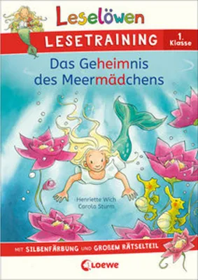 Produktbild von Leselöwen Lesetraining 1. Klasse - Das Geheimnis des Meermädchens