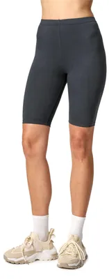 Produktbild von Merry Style Damen Kurze Leggings aus Viskose MS10-145(Graphite, M)