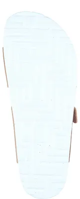 Produktbild von Dr. Brinkmann Damen Pantoletten mit Metallic-Glanz und Schnallen 700993, Größe:40 EU, Farbe:Braun