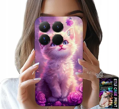Zdjęcie produktu dla Etui Do Xiaomi 15T Pro 5G - Słodki Kotek, Kot, Wzory Ze Zwierzętami