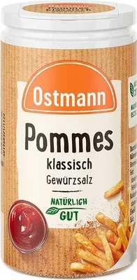 Produktbild von Ostmann Pommes Gewürzsalz Streudose 70g
