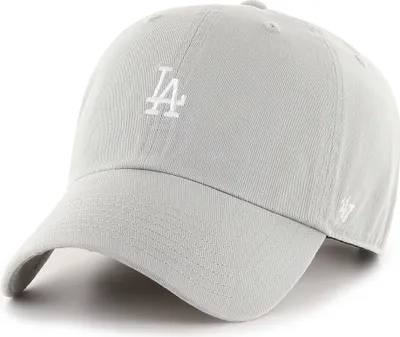 Produktbild von '47 Brand MLB Los Angeles Dodgers BASE RUNNER '47 Clean Up Cap Grey