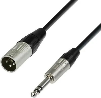 Productafbeelding van XLR Kabel - Microfoonkabel Jack - Muziek Opnemen - Afgeschermde Signaaloverdracht - 5 meter - Zwart