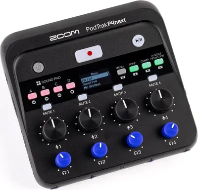Immagine prodotto di Registratore Zoom PodTrak P4next per podcasting