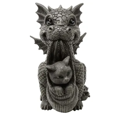 Image de Dragon de jardin « Cat » - Jardin, décoration, figurine