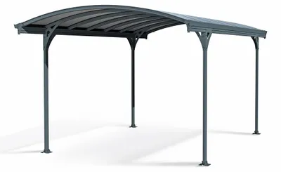 Produktbild von Palram - Canopia Aluminium Carport Vitoria 5000 Anthrazit 501x291x239 cm