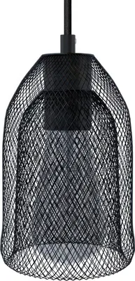 Image de Creative-Cables : suspension «  Italy » avec câble en tissu, abat-jour Ghostbell et finitions métalliques