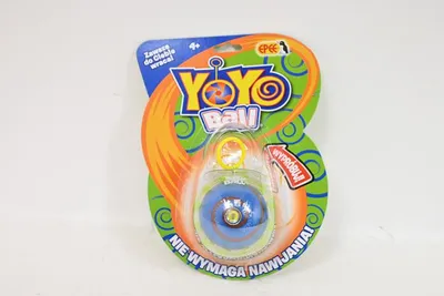 Produktbild von Yoyo Ball grüner Blister, Yoyo mit Spirale