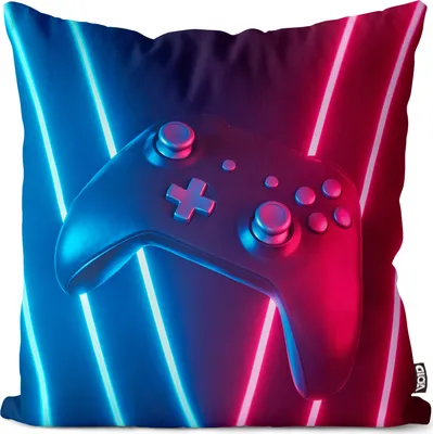 Produktbild von VOID Controller Gamer Cube Kissenbezug Kissenhülle Sofakissen Kissen Deko Outdoor-Kissen Dekokissen