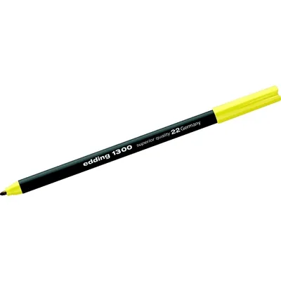 Image de edding 1300 Feutre de coloriage jaune citron