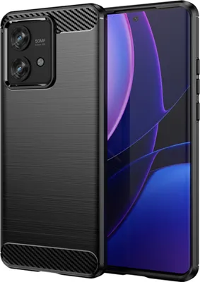 Zdjęcie produktu dla Etui Carbon Bush TPU dla Motorola Edge 40 Neo - Eleganckie i Wytrzymałe KP29948