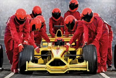 Produktbild von Minipuzzle Fahrzeuge Formel 1 Team - 54 Teile Puzzle