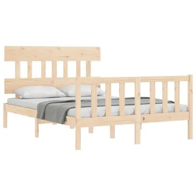 Obrázok produktu pre Posteľ bez matraca 140x200 cm masívna borovica