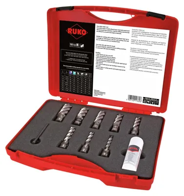 Produktbild von Ruko Kernbohrersatz HSS-Co 5 - 108811E