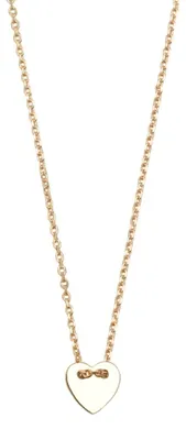 Immagine prodotto di Collana Xenox con ciondolo a forma di cuore, argento placcato oro, 45 cm, modello XS3566G