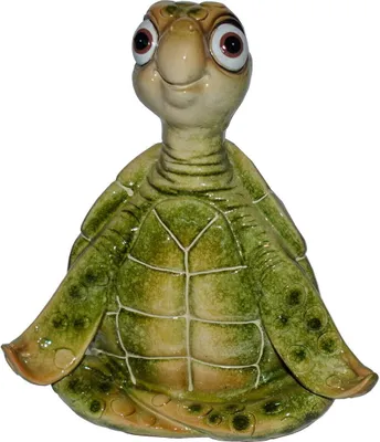 Produktbild von Deko Schildkröte beim Yoga Garten Tier Figur Skulptur Landschildkröte Objekt