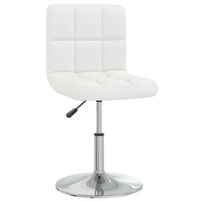 Produktbild von vidaXL Barhocker Weiß Kunstleder