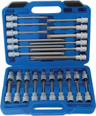 Obrázok produktu pre Sada dlhých torx bitov 1/2'' 32ks