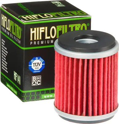 Produktbild von Hiflo Ölfilter HF141 kompatibel mit Beta RR 125, TM SMR 450 F, Yamaha WR 125 R, X
