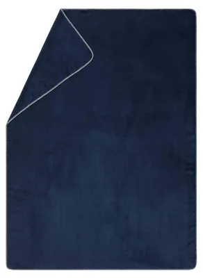 Produktbild von Kuscheldecke Uni 150 x 200 cm - Marine - GRS  - von David Fussenegger