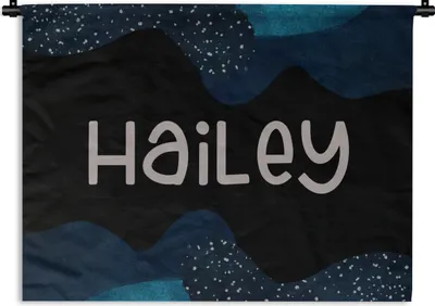 Produktbild von MuchoWow® Wandteppich Wandbehang Hailey - Pastell - Mädchen 90x67.5 cm Tapisserie Dekoration Wandtuch - Fototeppich - Wand-Skulpturen